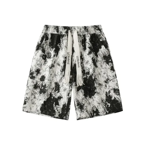 LA'T.WEEKEND Повседневные шорты Унисекс Бабочка влюблена в цветок