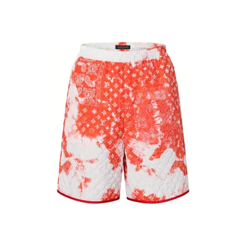LOUIS VUITTON FW22 Повседневные шорты Мужские Оранжевые