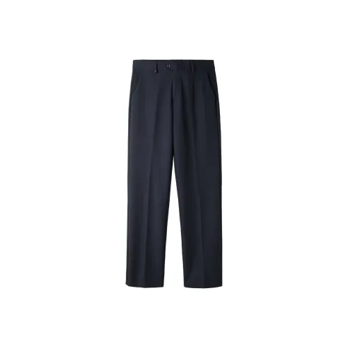 HLA Темно-синий цветочный 25 Мужские костюмные брюки