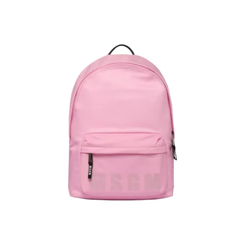MSGM Nylon Backpack Standard Women's Pink