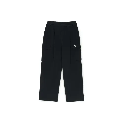 Mlb Base Logo New York Yankees Cargo Pants Unisex Black