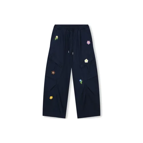 Безшовный крой Унисекс Брюки карго