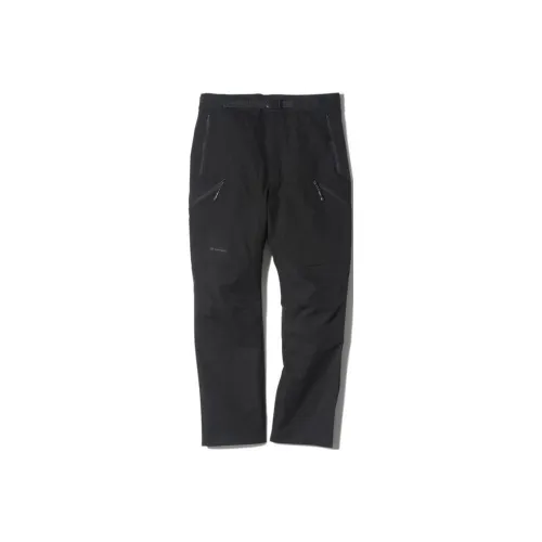 SNOW PEAK Мужские Повседневные Брюки Черные
