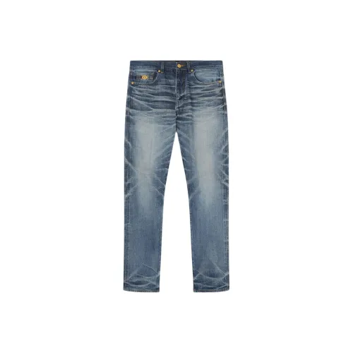 VERSACE Blue Men's Jeans VERSACE Синий Мужские Джинсы