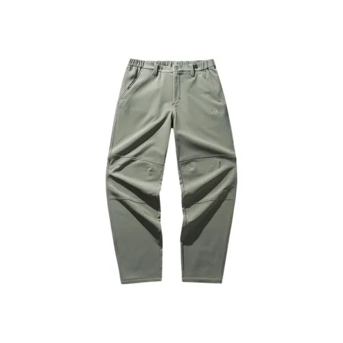 ANTA Outdoor Collection Вязаные тренировочные брюки мужские цвет бронза