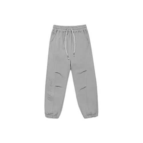 Guuka Повседневные брюки Мужские Светло-серые