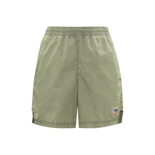 Nike Армейские зеленые мужские джинсовые шорты