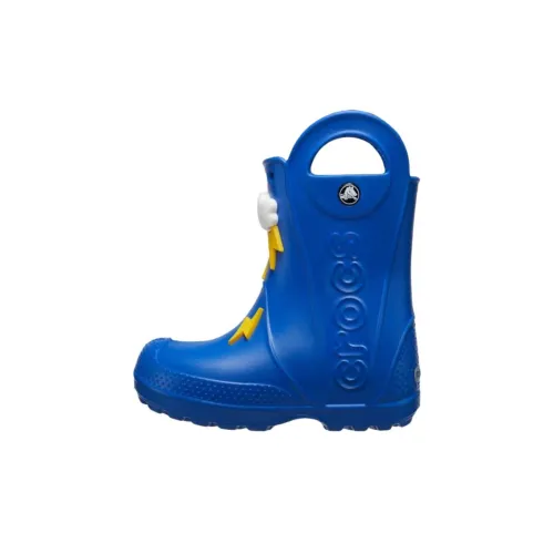 Crocs Handle It Slip-Resistant Abrasion-Resistant High Top Обувь для малышей Синий Infant и Toddler