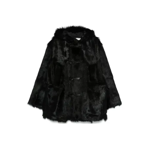 JIL SANDER SS25 Fur Men's Black