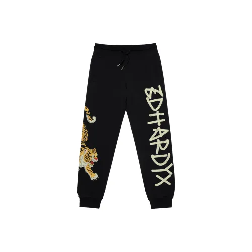 ED HARDY X Черные Унисекс Повседневные Брюки