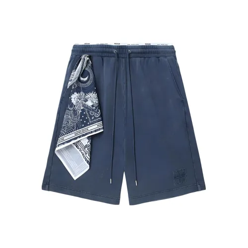 MUSIUM DIV Повседневные шорты Мужские Синие