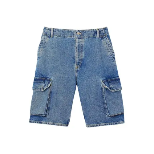 Sandro Baggy Джинсовые шорты Джинсовые шорты Мужской Синий