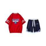 Набор (Красный + Глубокий морской синий)