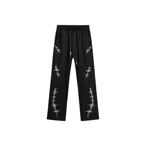 XINYINSU 24SS Повседневные брюки Унисекс Черный