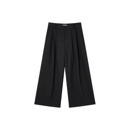 OPICLOTH Черные Унисекс Повседневные Брюки