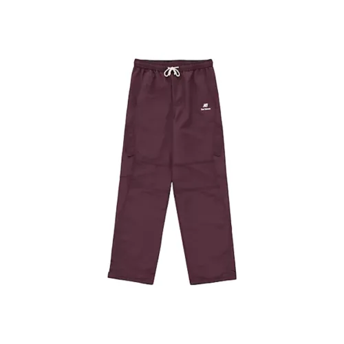 New Balance Made in USA FW24 Повседневные брюки Мужские Сливовый Коричневый