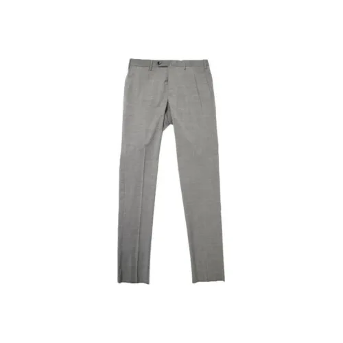 PT Pantaloni Torino Серый Мужской костюмные брюки