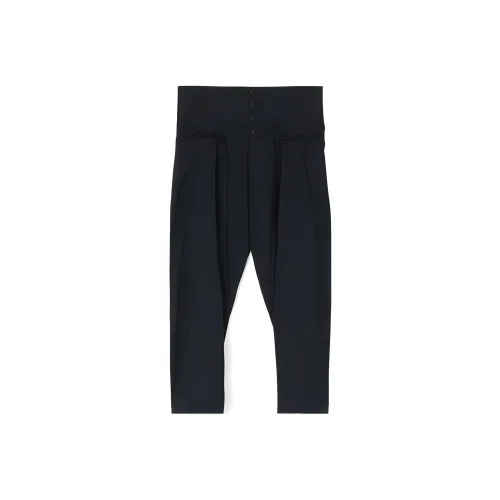 Yohji Yamamoto Черные Унисекс Повседневные Штаны