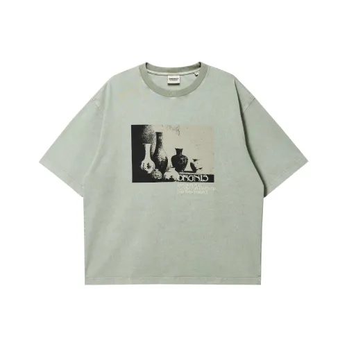 JACK JONES· Рубашка мужская E02 шалфейно-зеленая