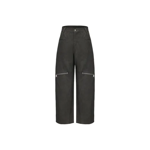 NSTNEW START Повседневные брюки Унисекс Dirty Dyed Темно-серый