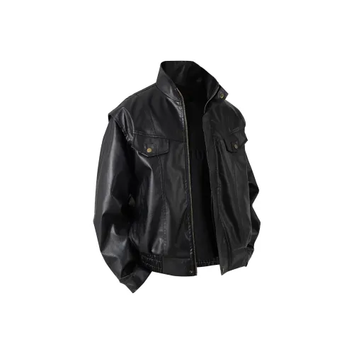 COMOWA Черный Унисекс Кожаные куртки