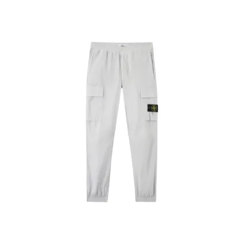 STONE ISLAND SS25 Карго Брюки Мужские Небесно-Синий