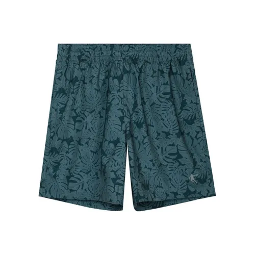 QIAODAN Повседневные шорты Мужские Стена Зеленый Лаймово-зеленый