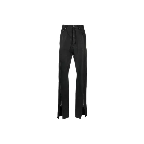 RICK OWENS совместный бренд Черные Мужские Повседневные Штаны