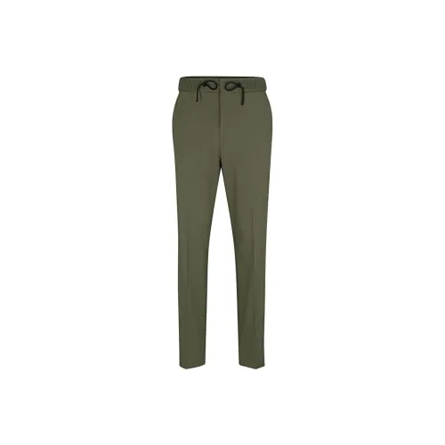 Hugo Boss Зеленые Мужские Повседневные Брюки