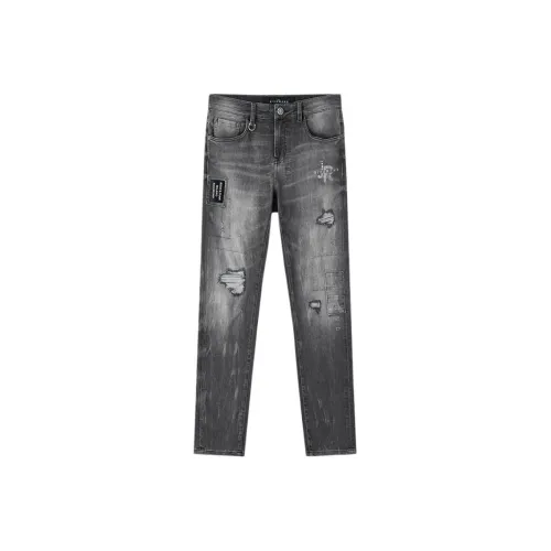 JOHN RICHMOND SS24 Джинсы Мужские Серые