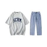 Набор (Светло-серый + Светло-синий)