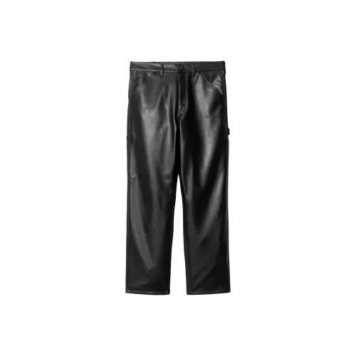 Carhartt WIP Single Knee Кожаные Брюки Мужские