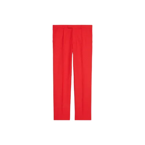 GUCCI SS24 Костюм Брюки Мужской Ярко-Красный