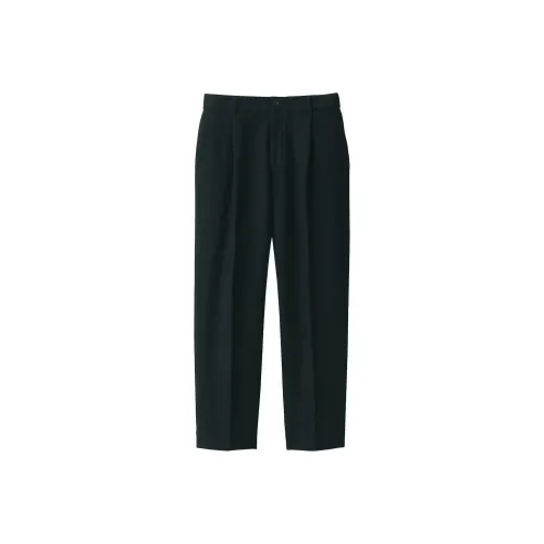 MUJI LABO серия Черные Мужские Брюки для костюма
