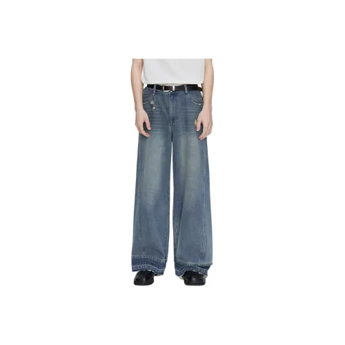 COKEIN Синий Мужской Джинсы