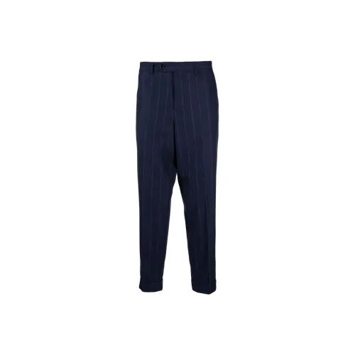 BRUNELLO CUCINELLI Морской синий Мужские брюки для костюма