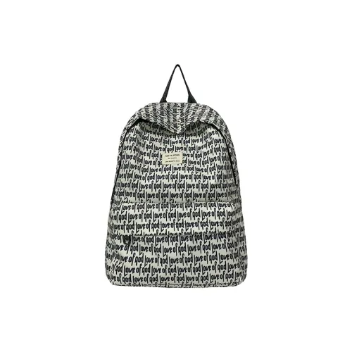 ZOGA Композитная ткань Рюкзак Стандартный Унисекс Экрю Черный Синий