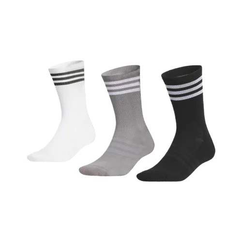 Adidas 3 пачки смешанные цвета мужские носки MID до икры