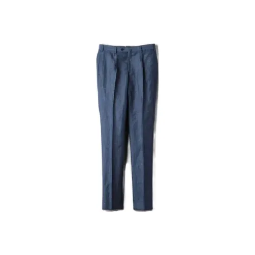 UNITED ARROWS Морские синие мужские повседневные брюки