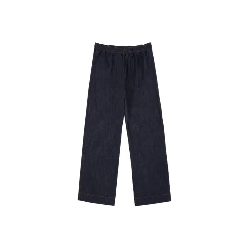 SISONPLAY Повседневные брюки Мужские Темно-синий Деним