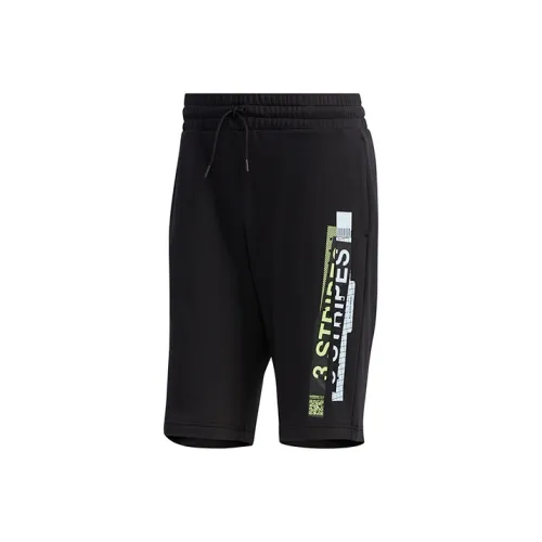 ADIDAS NEO Облегающие шорты мужские черные