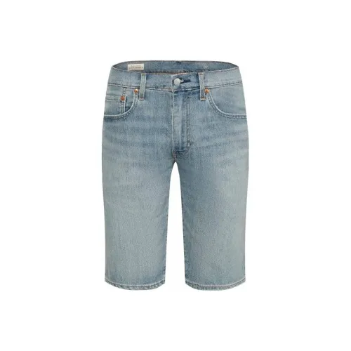 Levis Blue Men's Denim Shorts Левис Синий Мужские Джинсовые Шорты