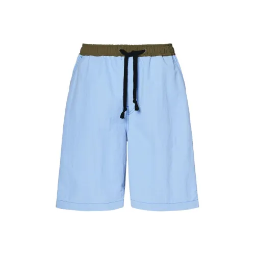 UNIQLO MARNI Co Брендинг Аква-синий Унисекс Повседневные шорты