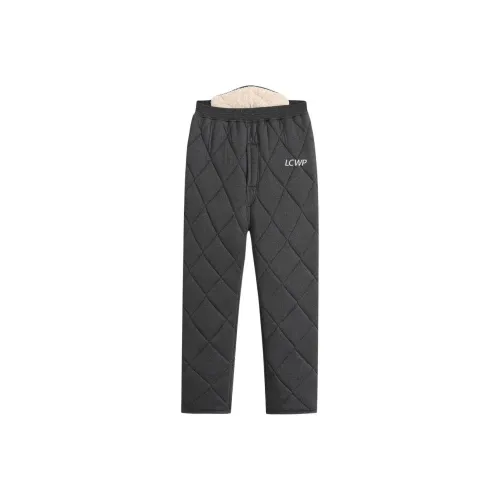 LCWP Пуховые Утеплённые Штаны Унисекс Чёрный