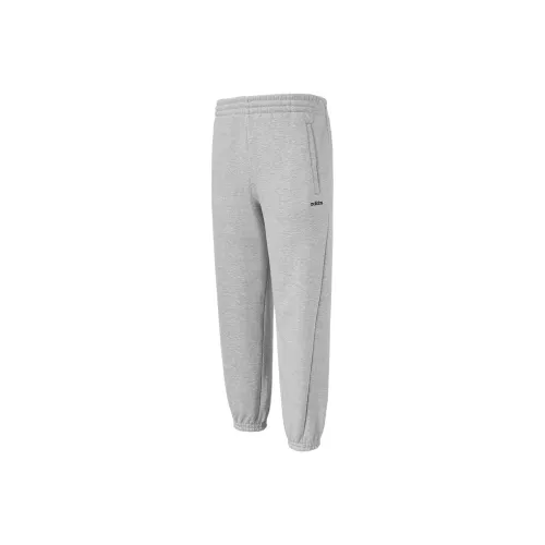 Adidas Вязаные тренировочные штаны мужские светло-серые