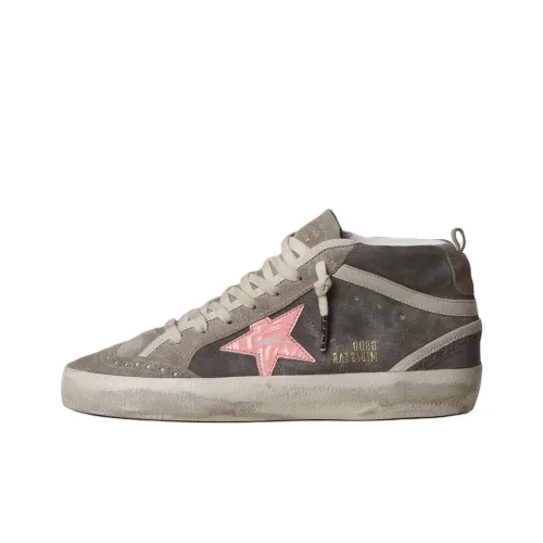 Golden Goose Mid Star High Топ Скейтборд Кроссовки Женские Серые