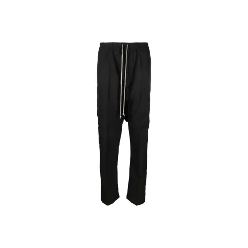RICK OWENS совместный бренд Черные Мужские Повседневные Штаны