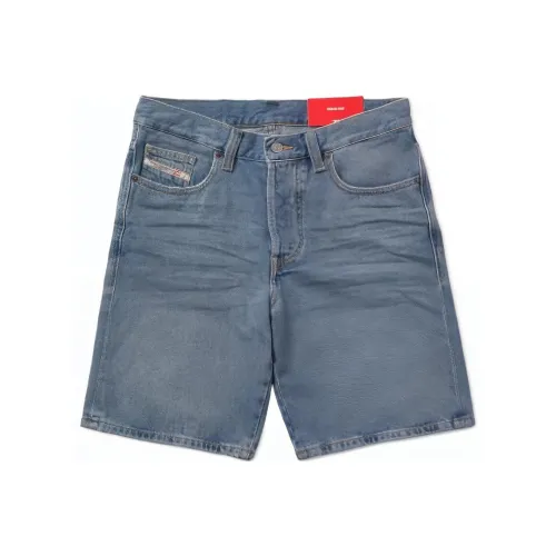 DIESEL Джинсовые шорты Мужские Светло-синие