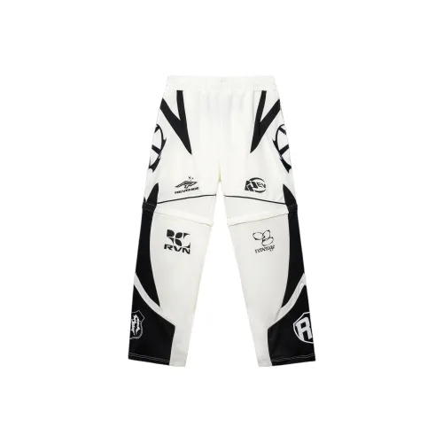 Revenge SS24 Повседневные брюки Унисекс Белый