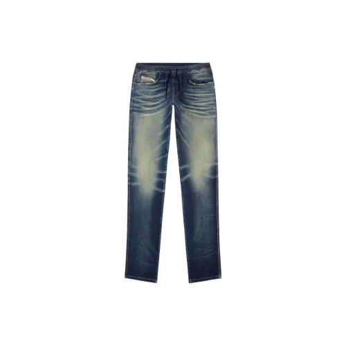 DIESEL Темно-синие мужские джинсы